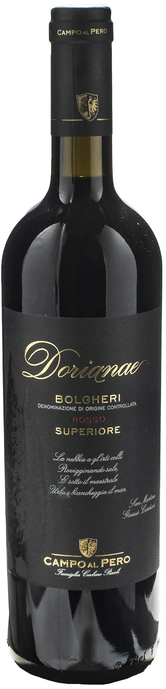 Campo al Pero Bolgheri Superiore Dorianae 2018