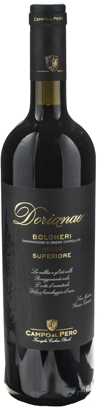 Campo al Pero Bolgheri Superiore Dorianae 2018