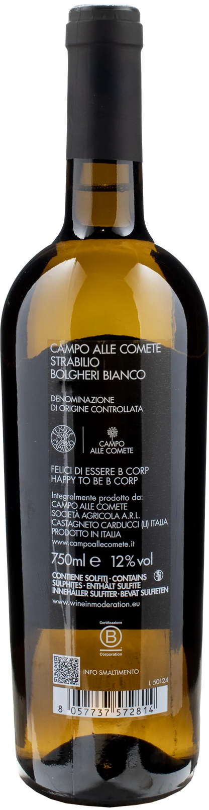 Campo alle Comete Bolgheri Bianco Strabilio 2023