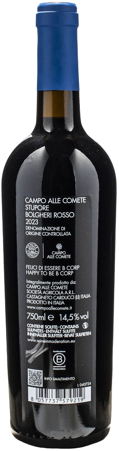 Campo Alle Comete Bolgheri Rosso Stupore 2023