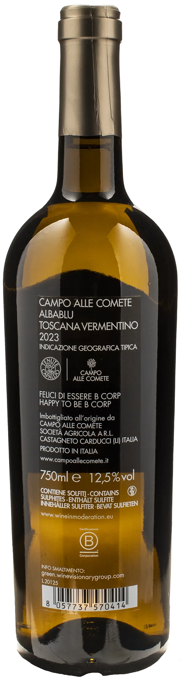 Campo alle Comete Vermentino Albablu 2023