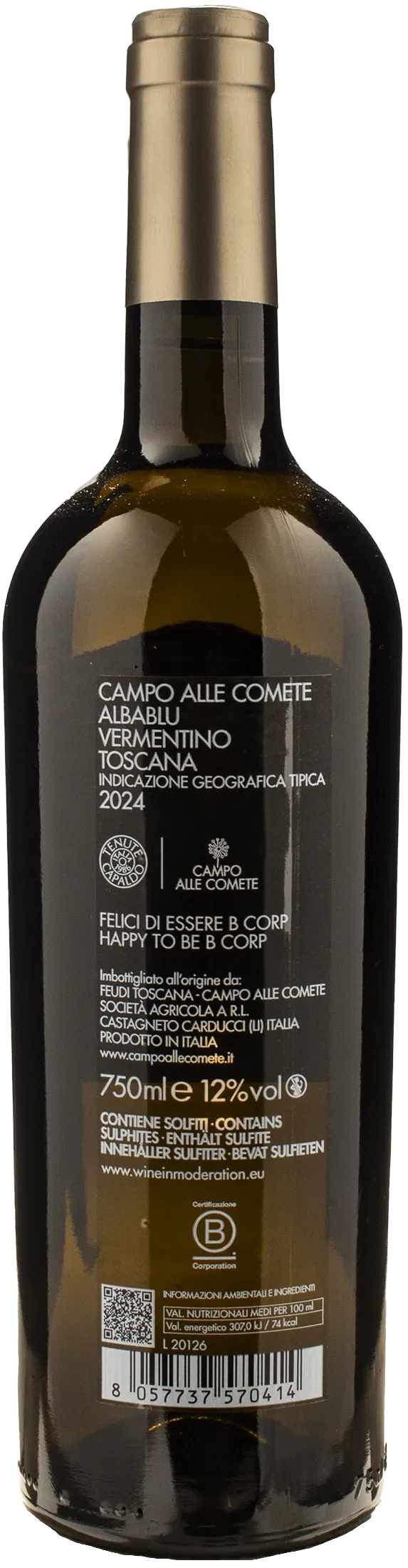 Campo alle Comete Vermentino Albablu 2024