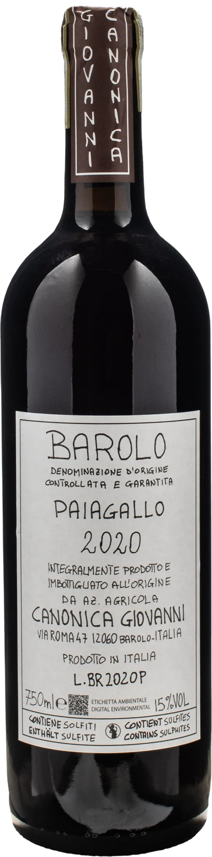 Canonica Barolo Paiagallo 2020