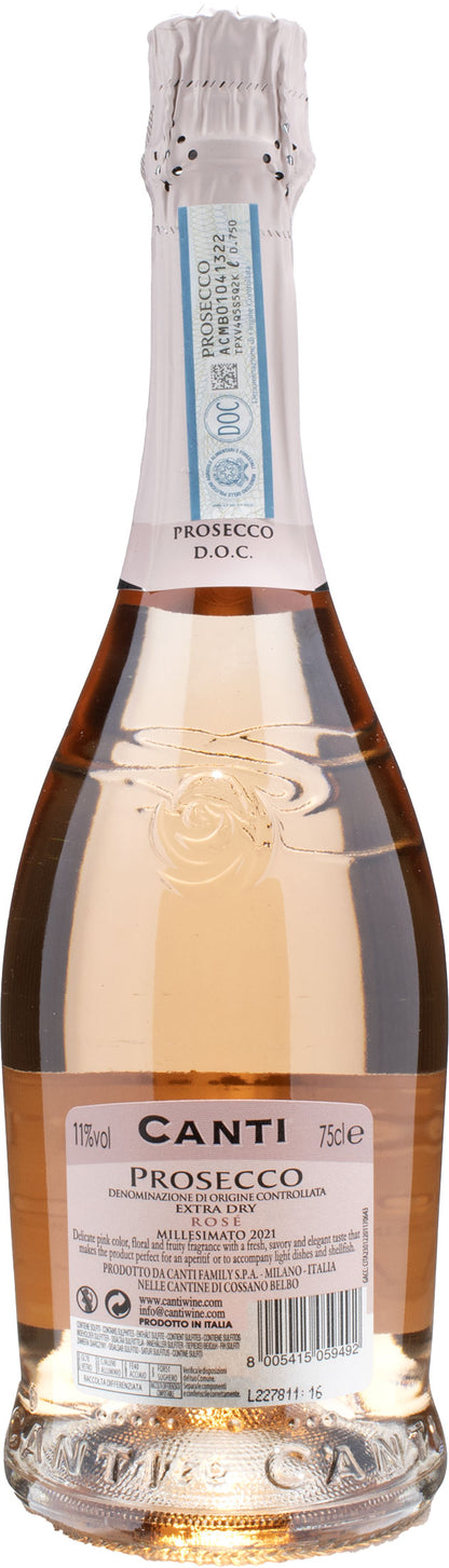 Canti Prosecco Millesimato Rosé Extra Dry 2021