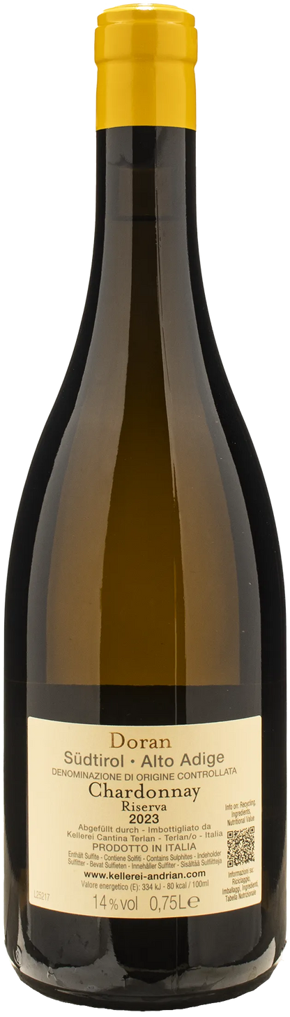 Cantina Andrian Chardonnay Doran Riserva 2023