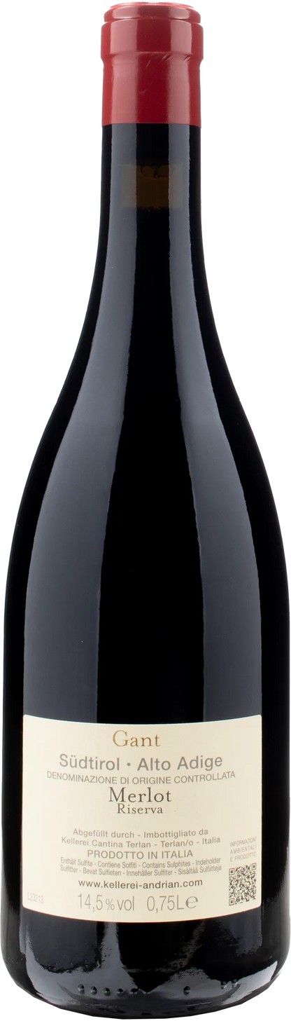 Cantina Andrian Merlot Riserva Gant Riserva 2021