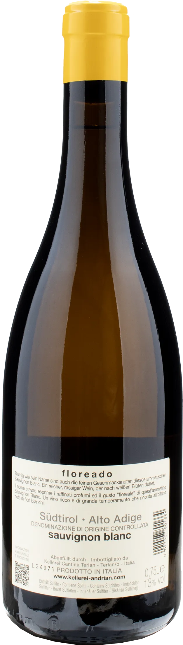 Cantina Andriano Sauvignon Blanc Floreado 2023
