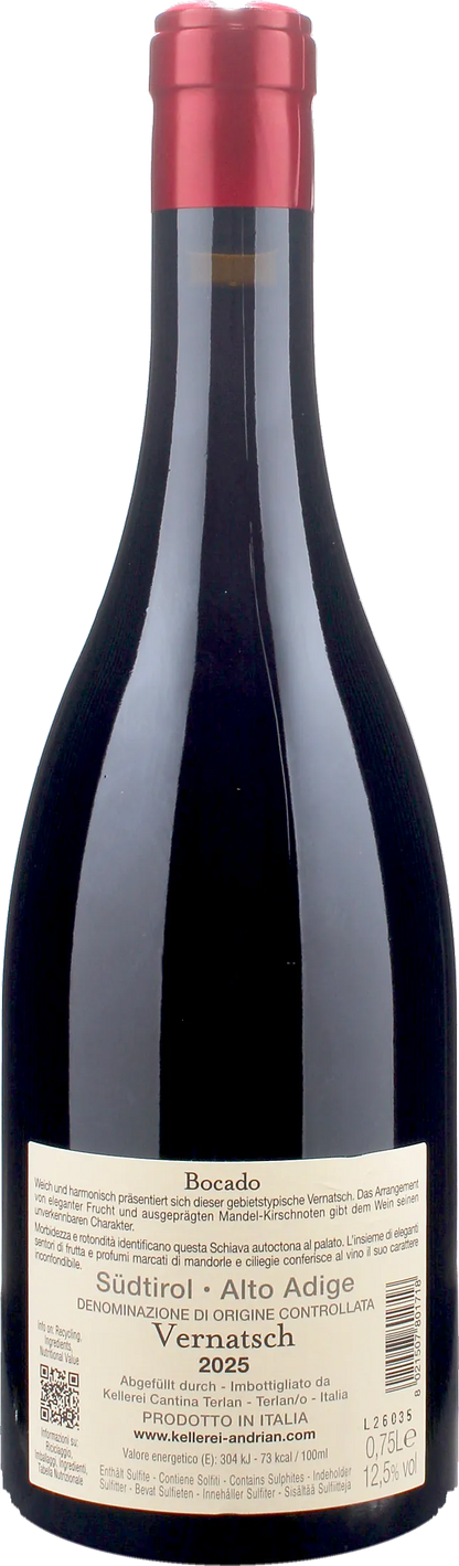 Cantina Andriano Schiava Bocado 2025