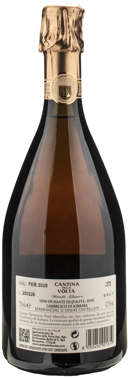 Cantina della Volta Lambrusco di Sorbara Metodo Classico Rosè Brut 2020