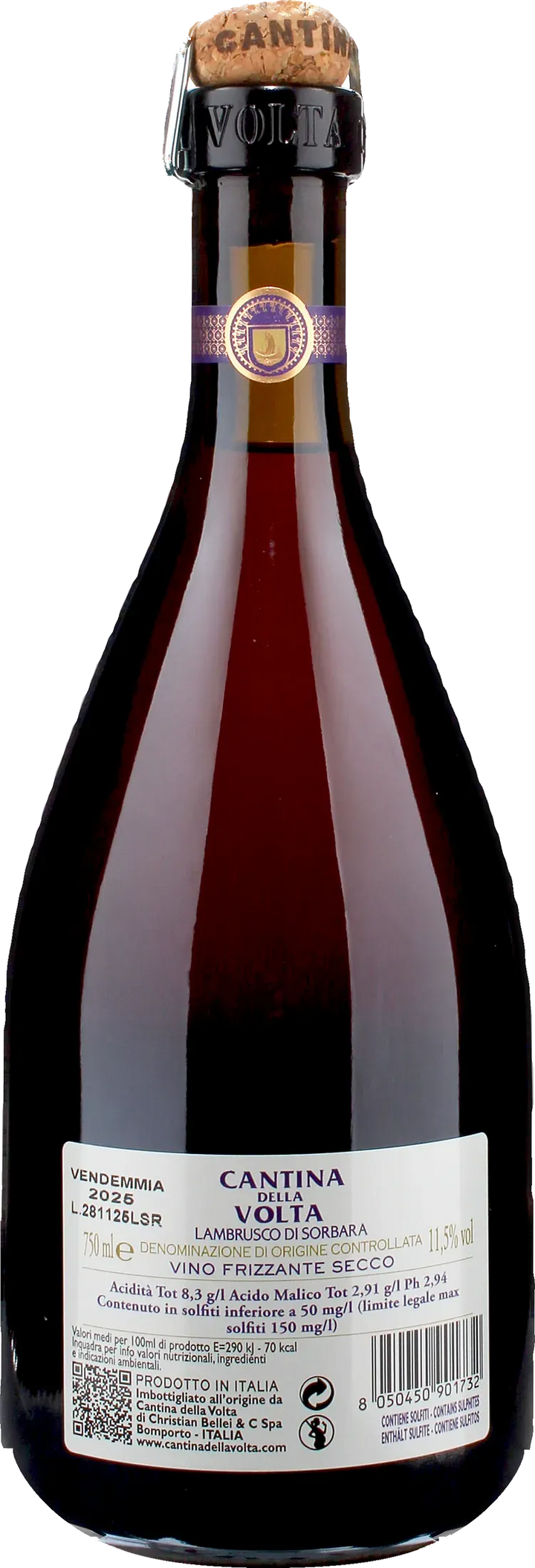 Cantina della Volta Lambrusco di Sorbara Rimosso 2025