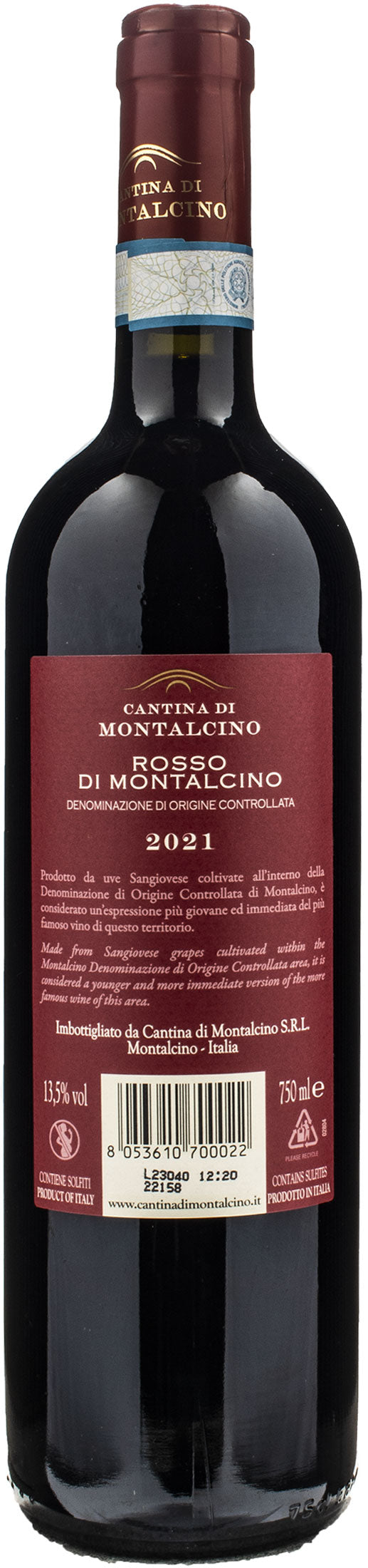 Cantina di Montalcino Rosso di Montalcino 2021