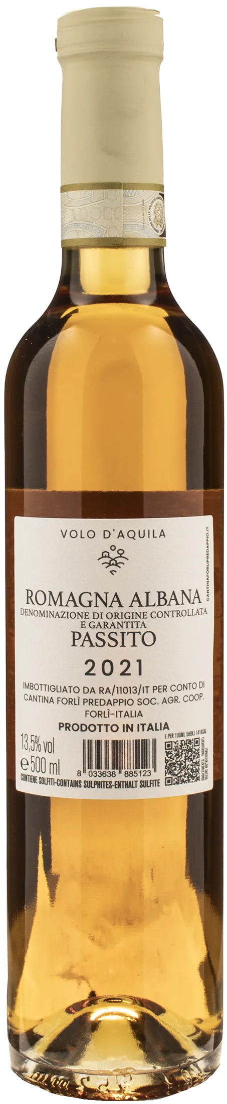 Cantina Forli Predappio Albana Passito Volo d'Aquila 0.5L 2021