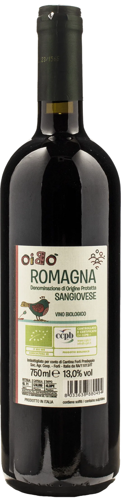 Cantina Forlì Predappio Sangiovese Oibò 2022