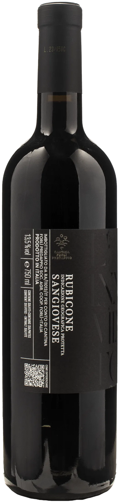 Cantina Forlì Predappio Sangiovese Rubicone l'Innominato 2022