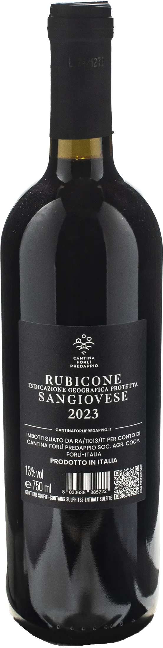 Cantina Forli Predappio Sangiovese Rubicone l'Innominato 2023
