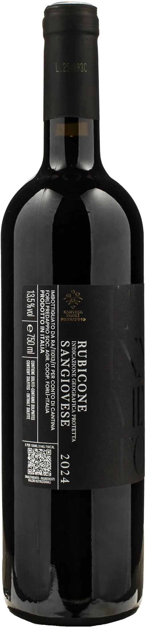 Cantina Forli Predappio Sangiovese Rubicone L'Innominato Collezione 2024