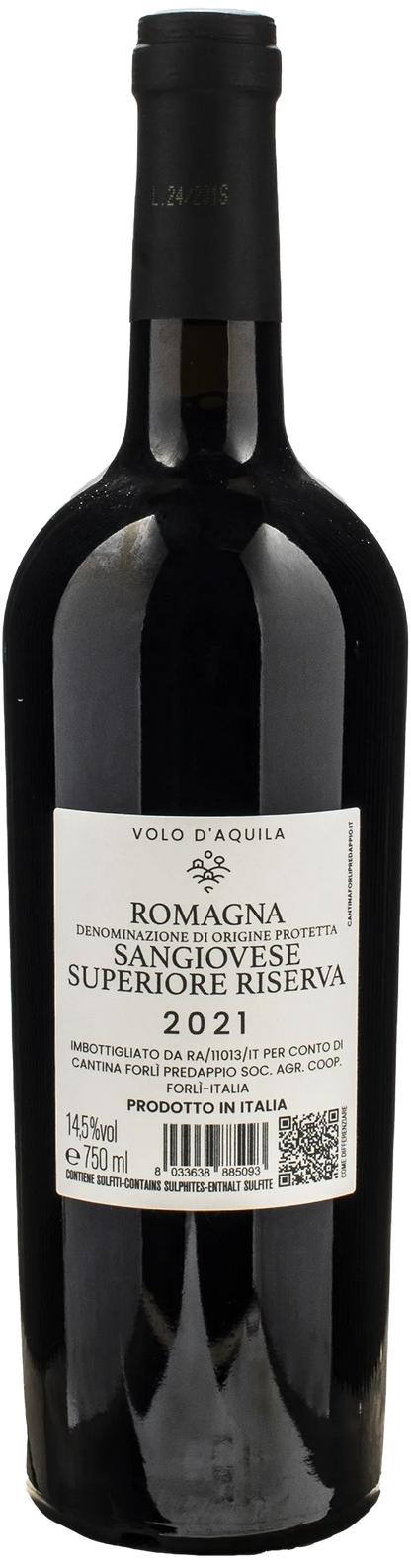 Cantina Forli Predappio Sangiovese Superiore Riserva Volo d'Aquila 2021