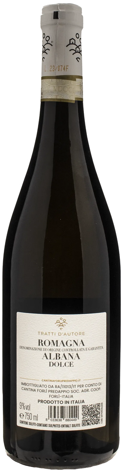 Cantina Forli Predappio Tratti D'Autore Albana Dolce 2023