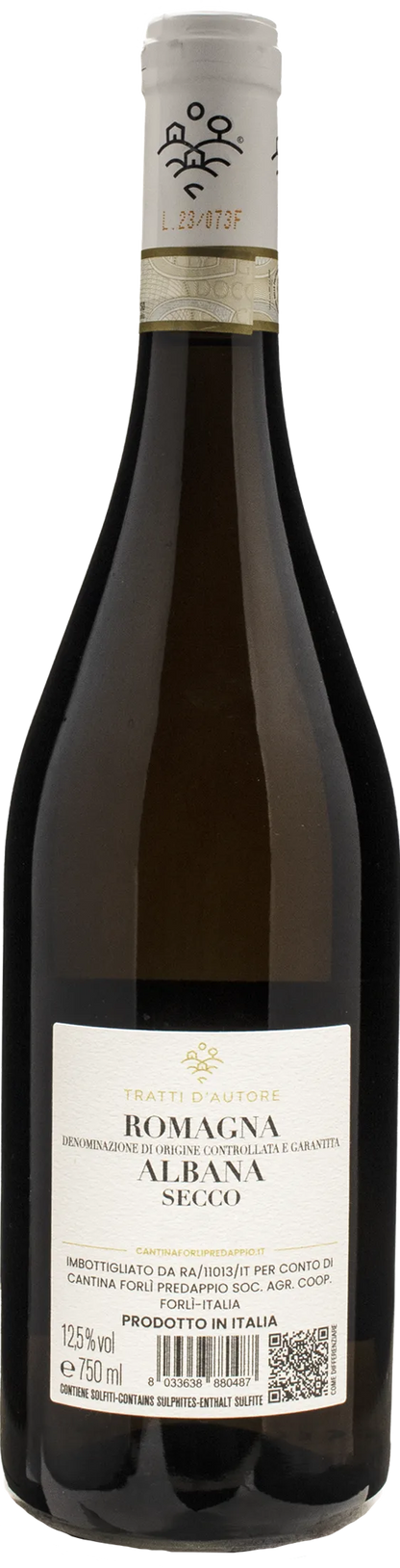 Cantina Forlì Predappio Tratti D'Autore Albana Secco 2022