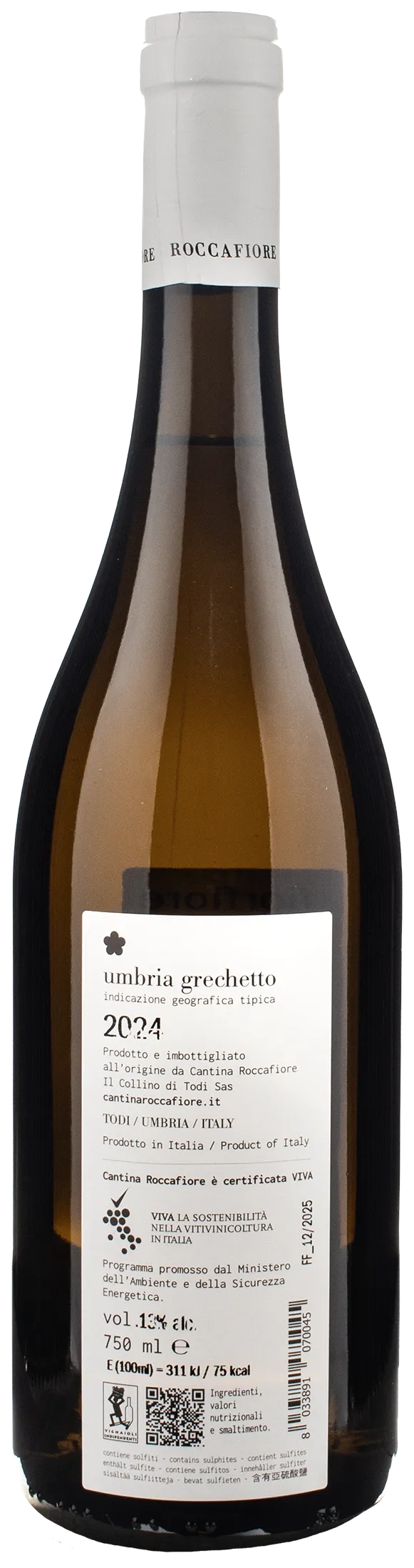 Cantina Roccafiore Grechetto Fiorfiore 2024
