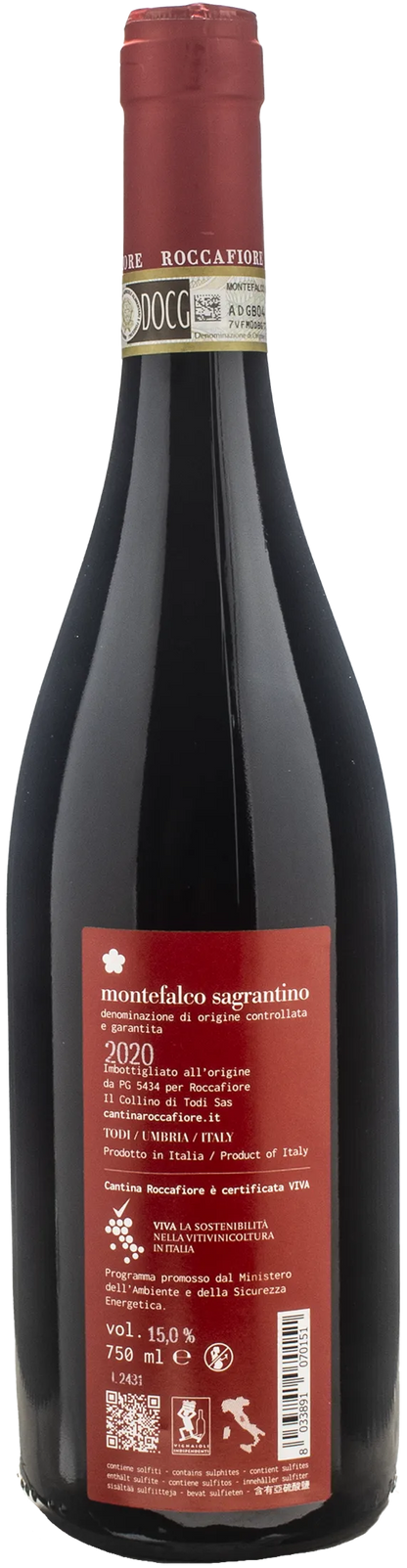 Cantina Roccafiore Montefalco Sagrantino 2020