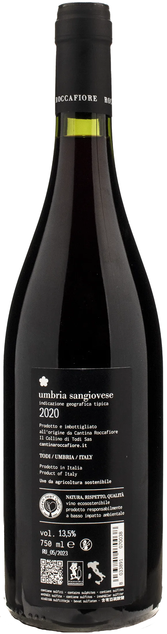 Cantina Roccafiore Sangiovese Il Roccafiore 2020