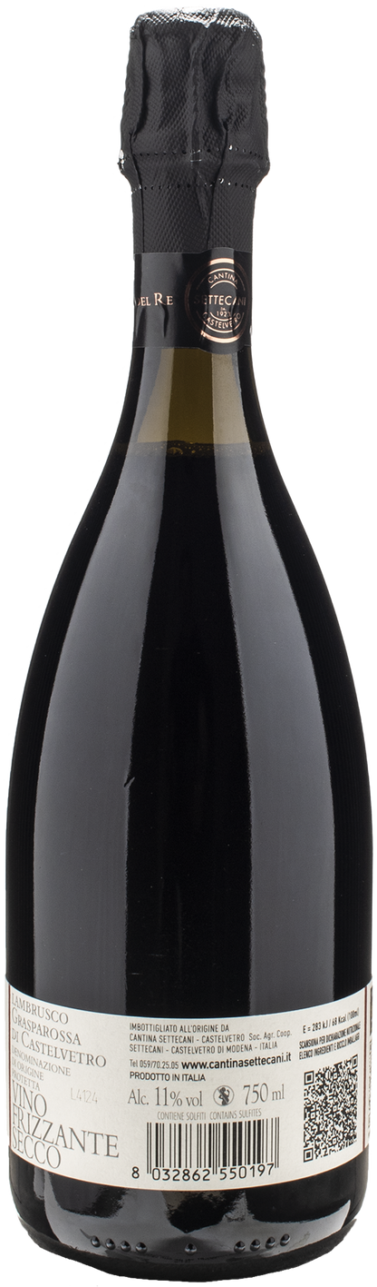 Cantina Settecani Vini Del Re Lambrusco Secco Grasparossa di Castelvetro