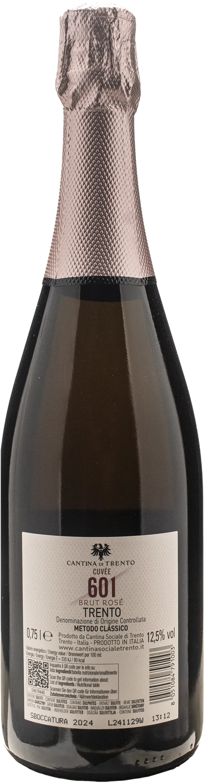 Cantina Sociale di Trento Trento Cuvee 601 Brut Rosè
