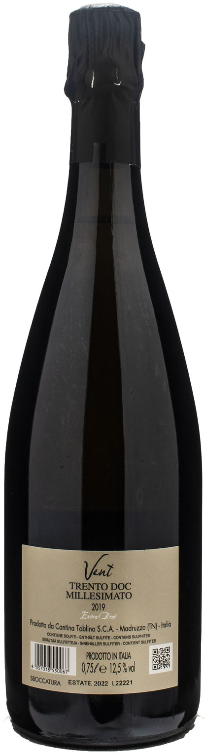 Cantina Toblino Vènt Extra Brut Millesimato 2019