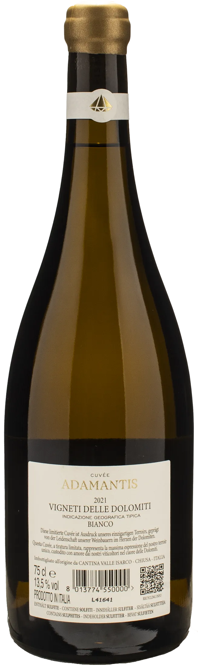 Cantina Valle Isarco Cuvee Adamantis 2021