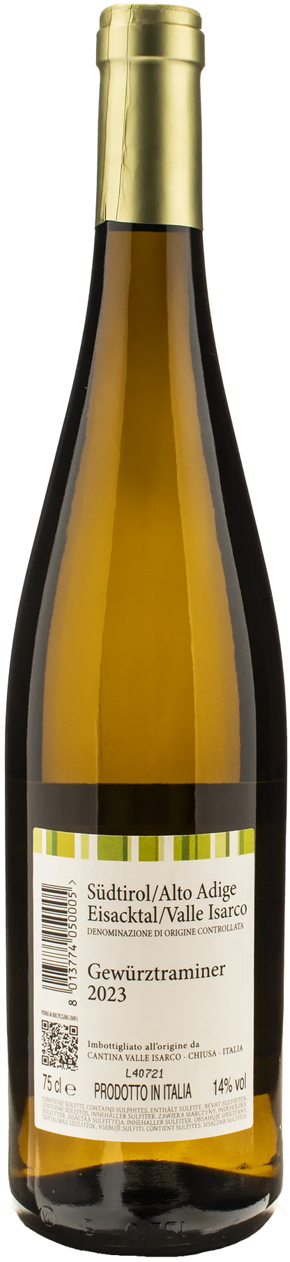 Cantina Valle Isarco Gewurztraminer 2023