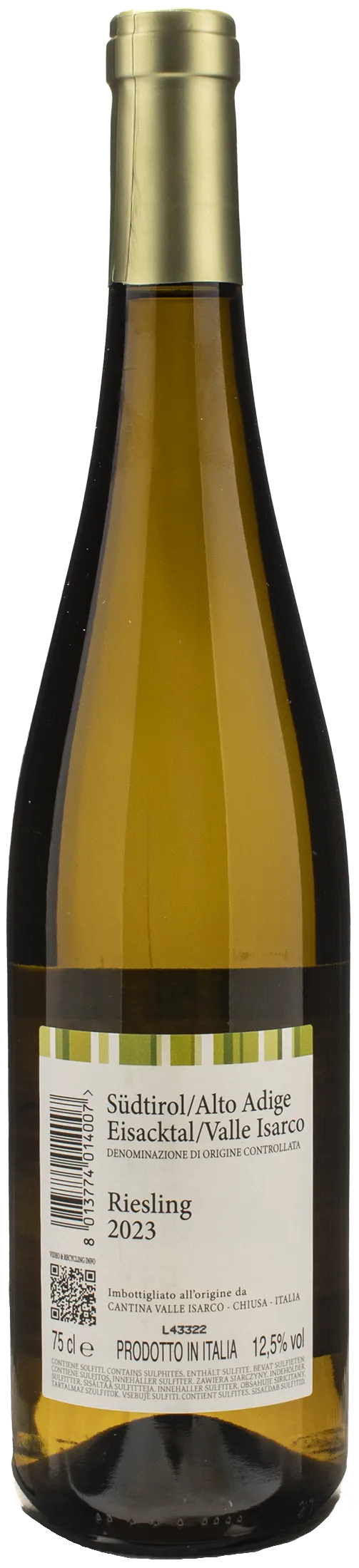 Cantina Valle Isarco Riesling 2023
