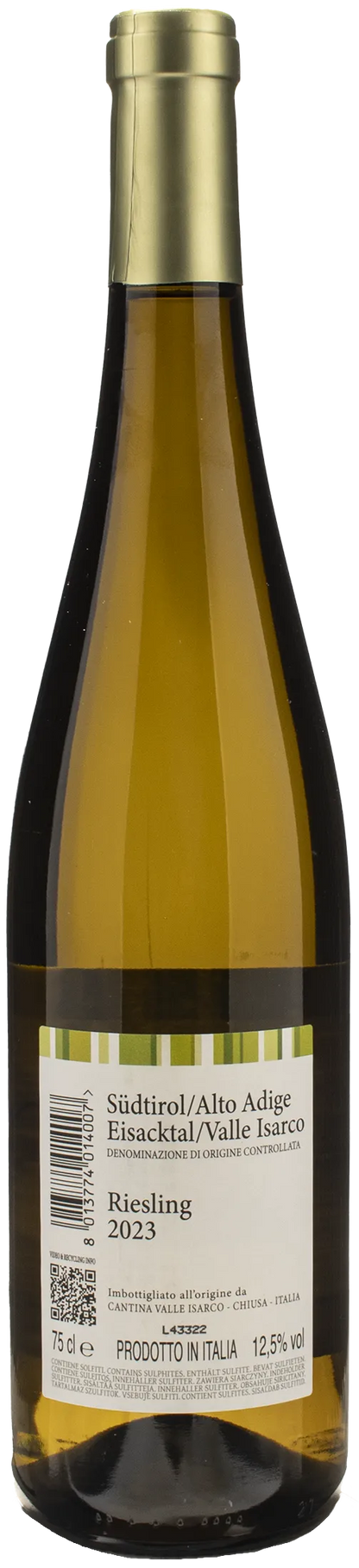 Cantina Valle Isarco Riesling 2023