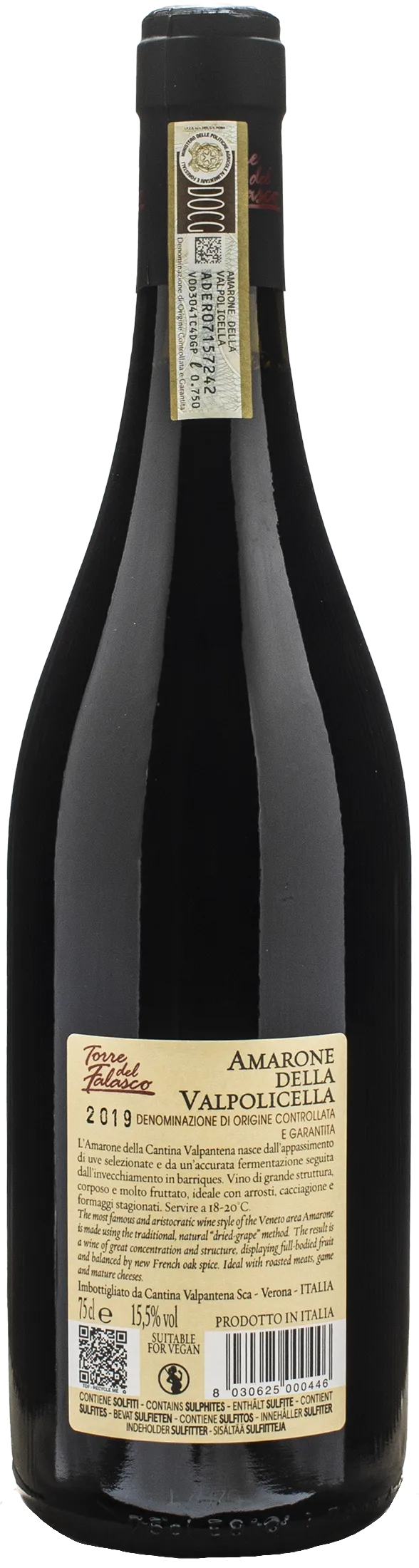 Cantina Valpantena Amarone della Valpolicella Torre del Falosco 2019