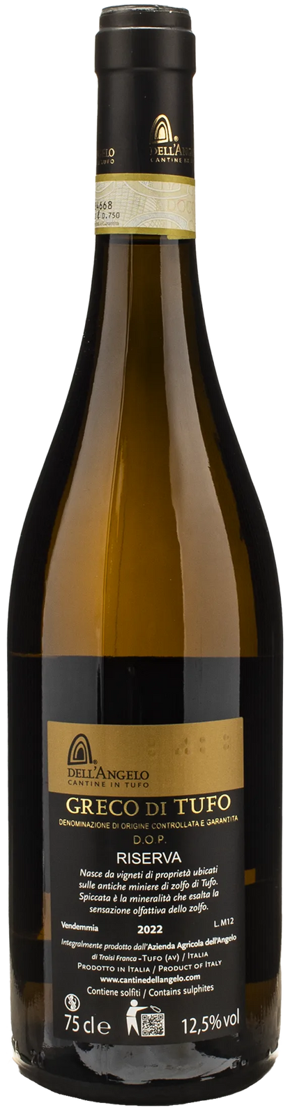 Cantine dell'Angelo Greco di Tufo Riserva Miniere 2022