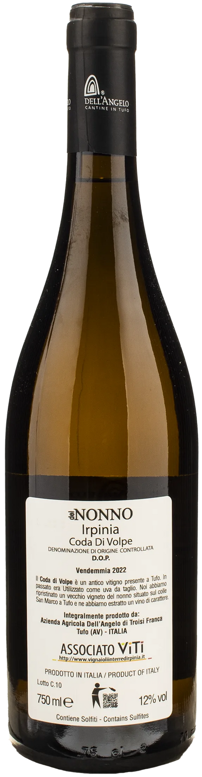 Cantine dell'Angelo Irpinia Coda di Volpe Del Nonno 2022