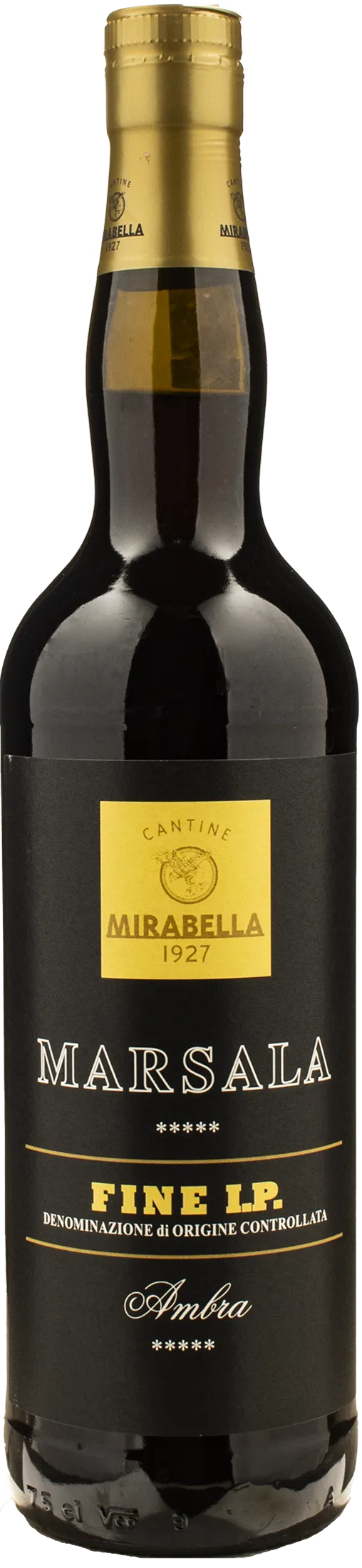 Cantine Mirabella Marsala Fine I.P. Ambra Semisecco