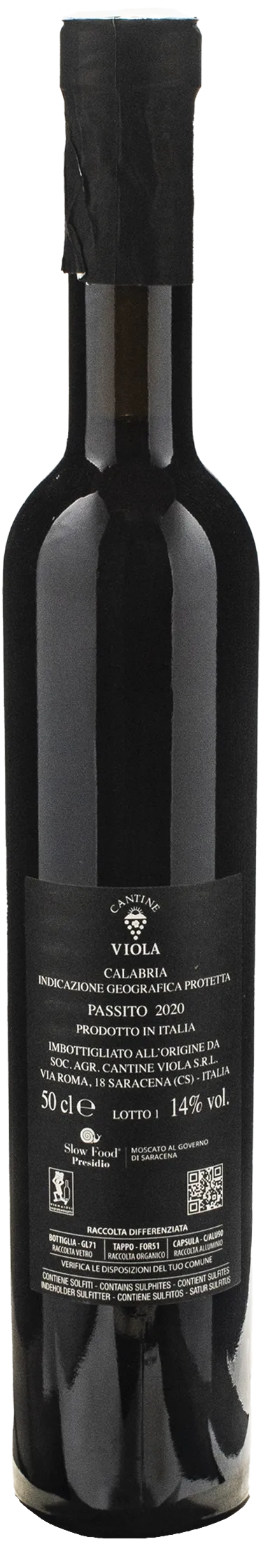 Cantine Viola Moscato Passito di Saracena 0.5L 2020