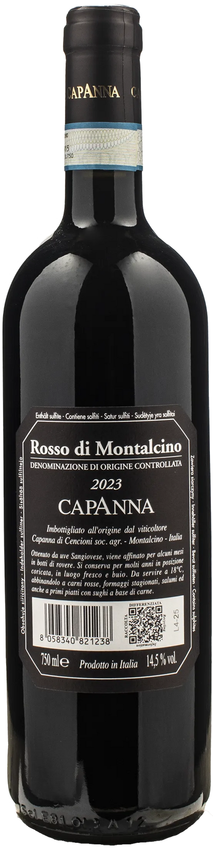 Capanna Rosso di Montalcino 2023