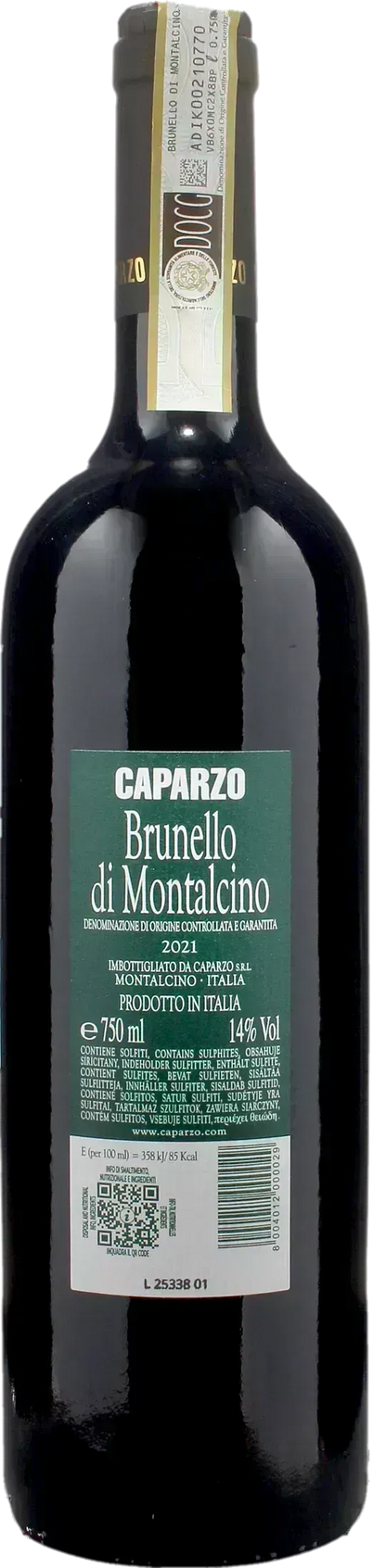 Caparzo Brunello di Montalcino 2021