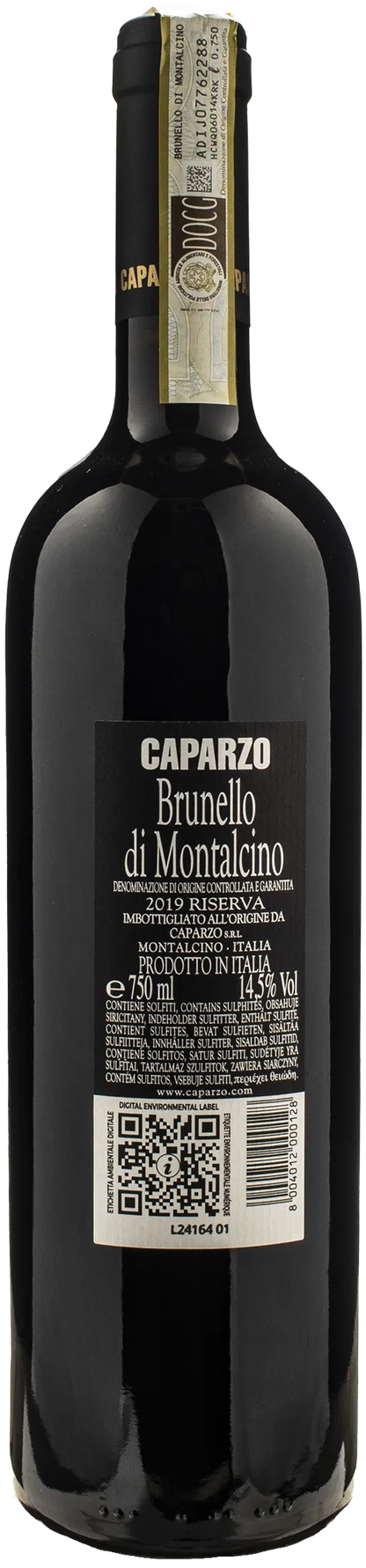 Caparzo Brunello di Montalcino Riserva 2019