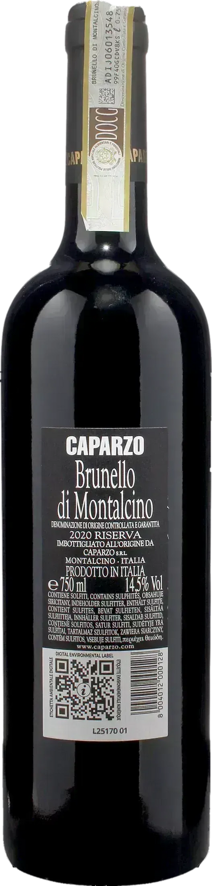 Caparzo Brunello di Montalcino Riserva 2020