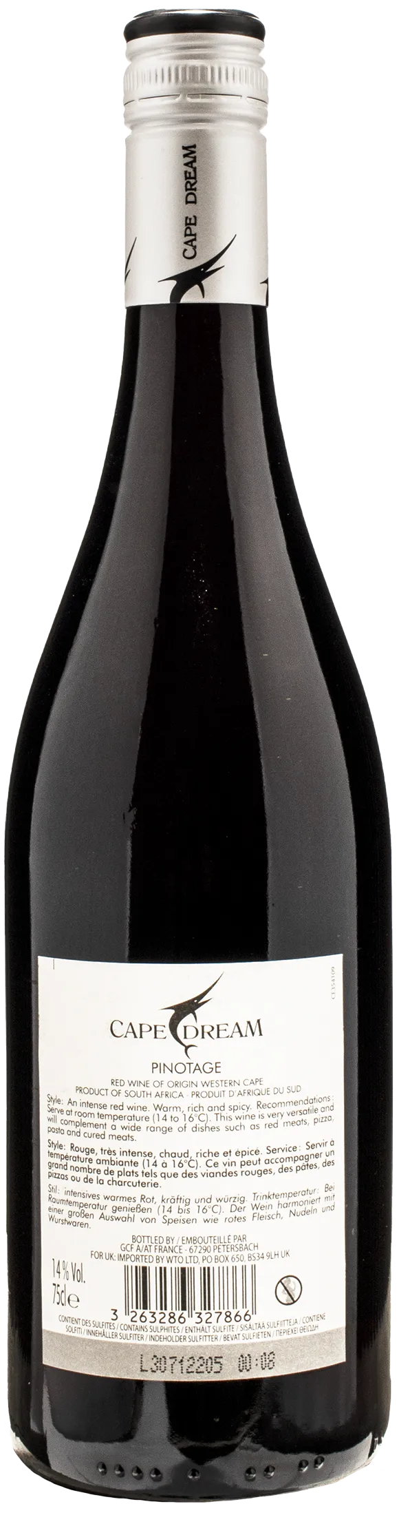 Cape Dream Pinotage 2022