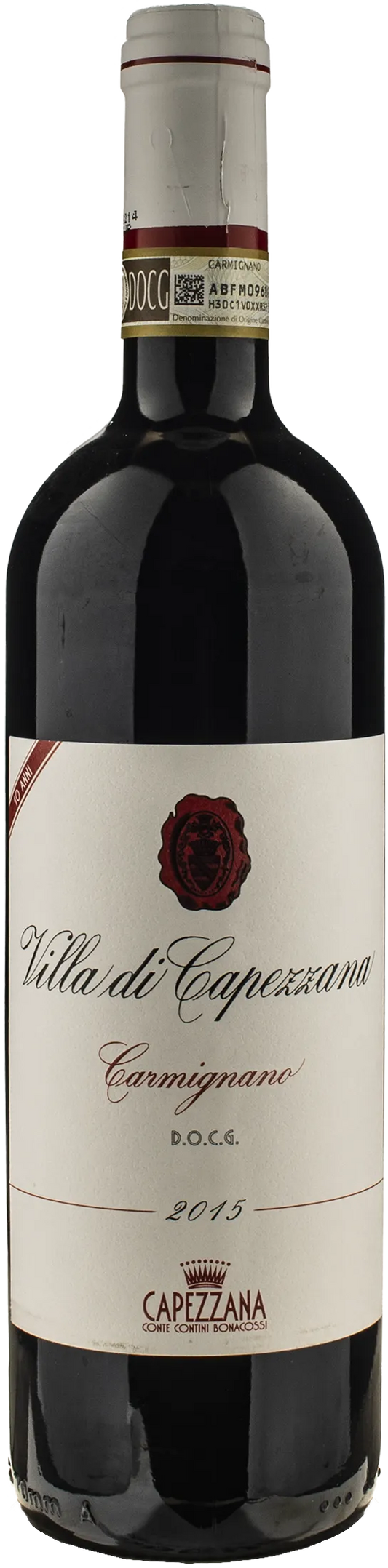 Capezzana Carmignano Villa di Capezzana 10 anni 2015