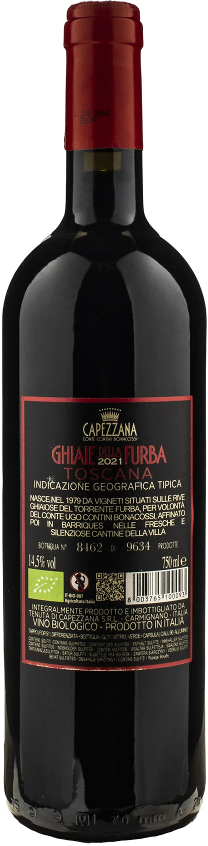 Capezzana Ghiaie della Furba 2021