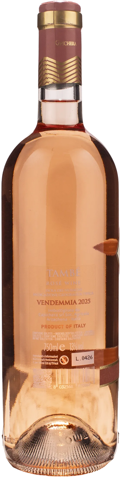 Capichera Tambe Rosato 2025