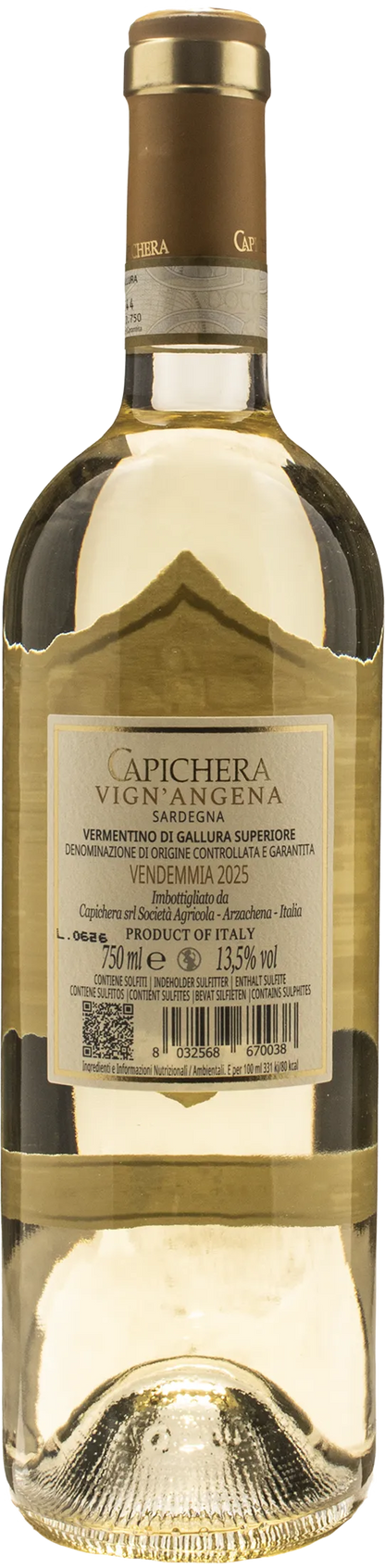 Capichera Vermentino di Gallura Superiore Vign'Angena 2025