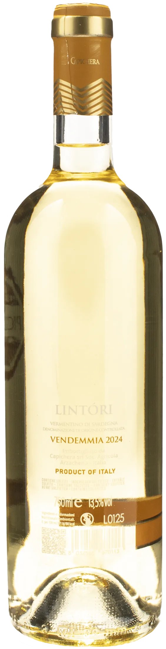 Capichera Vermentino Lintori 2024