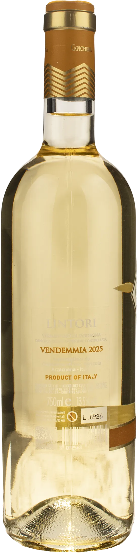Capichera Vermentino Lintori 2025