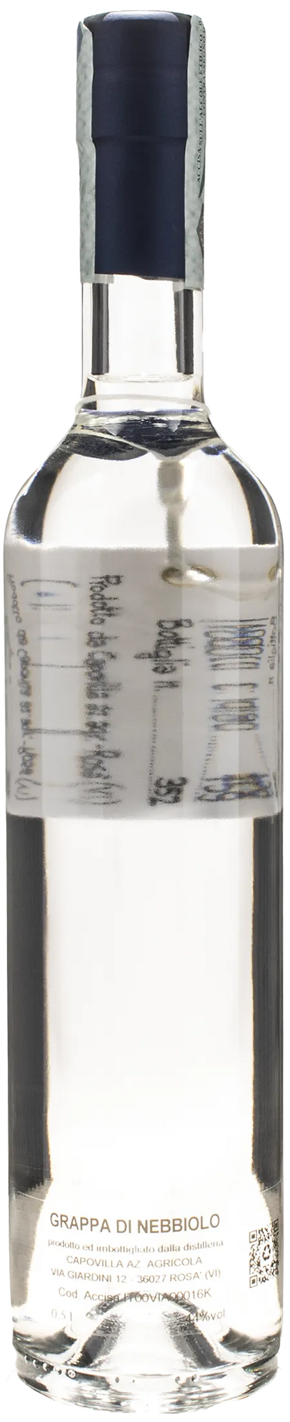 Capovilla Grappa di Nebbiolo 0.5L